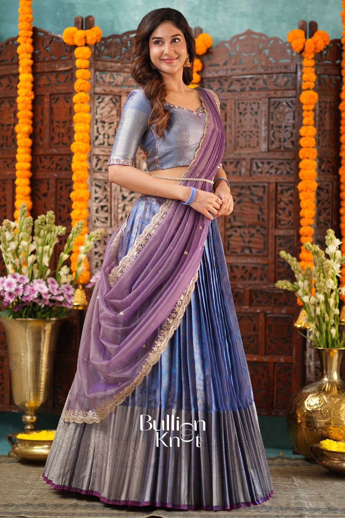 Can Can Skirt + Chestha Lehenga Bundle for Elegant Ethnic Wear - Image 5
