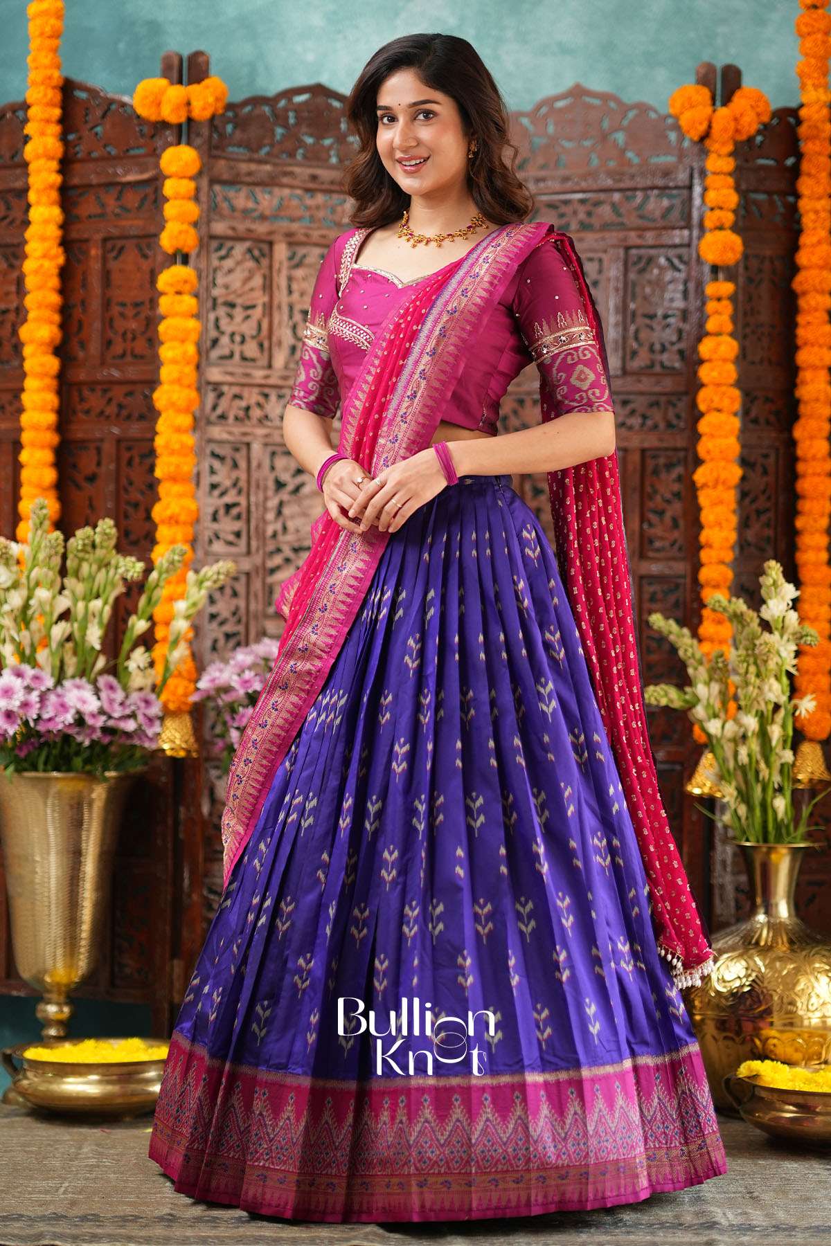 Can Can Skirt + Bhargavi Lehenga Bundle for Elegant Celebrations - Image 5