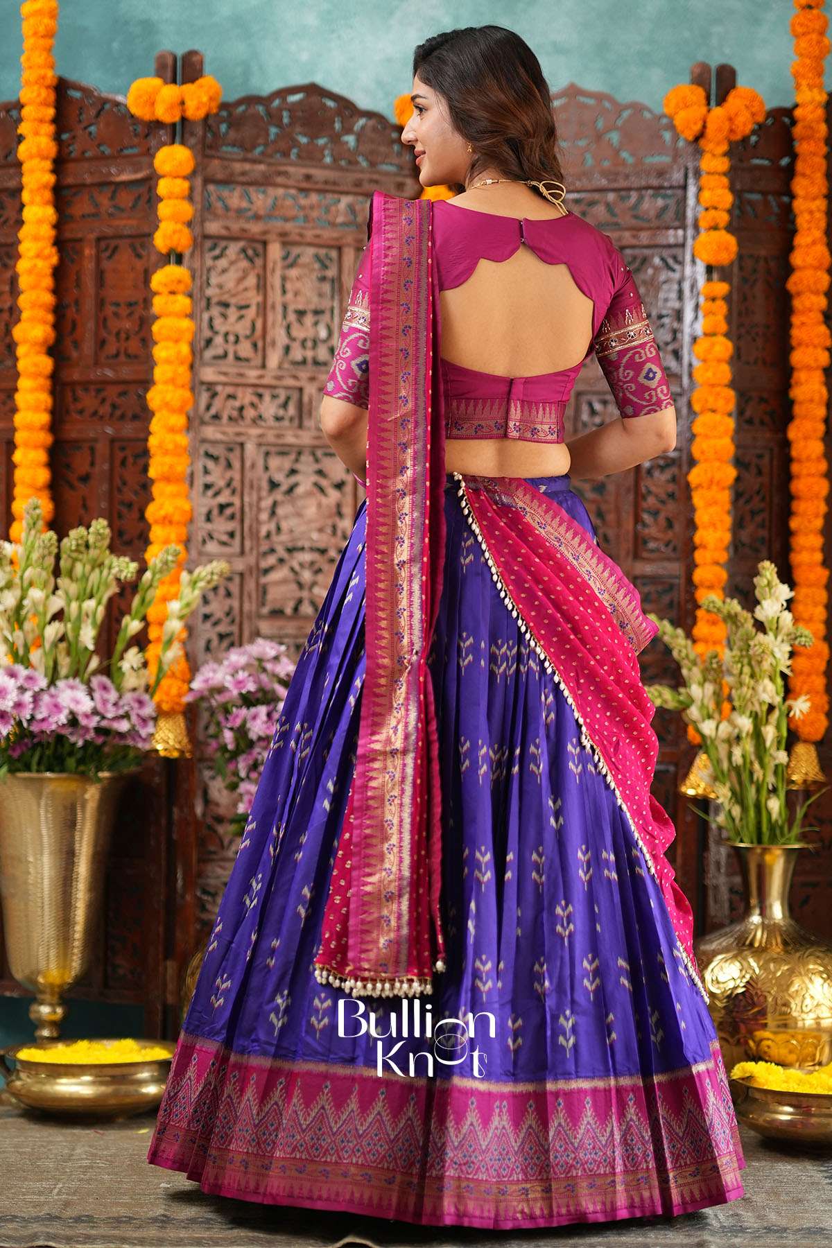 Can Can Skirt + Bhargavi Lehenga Bundle for Elegant Celebrations - Image 6