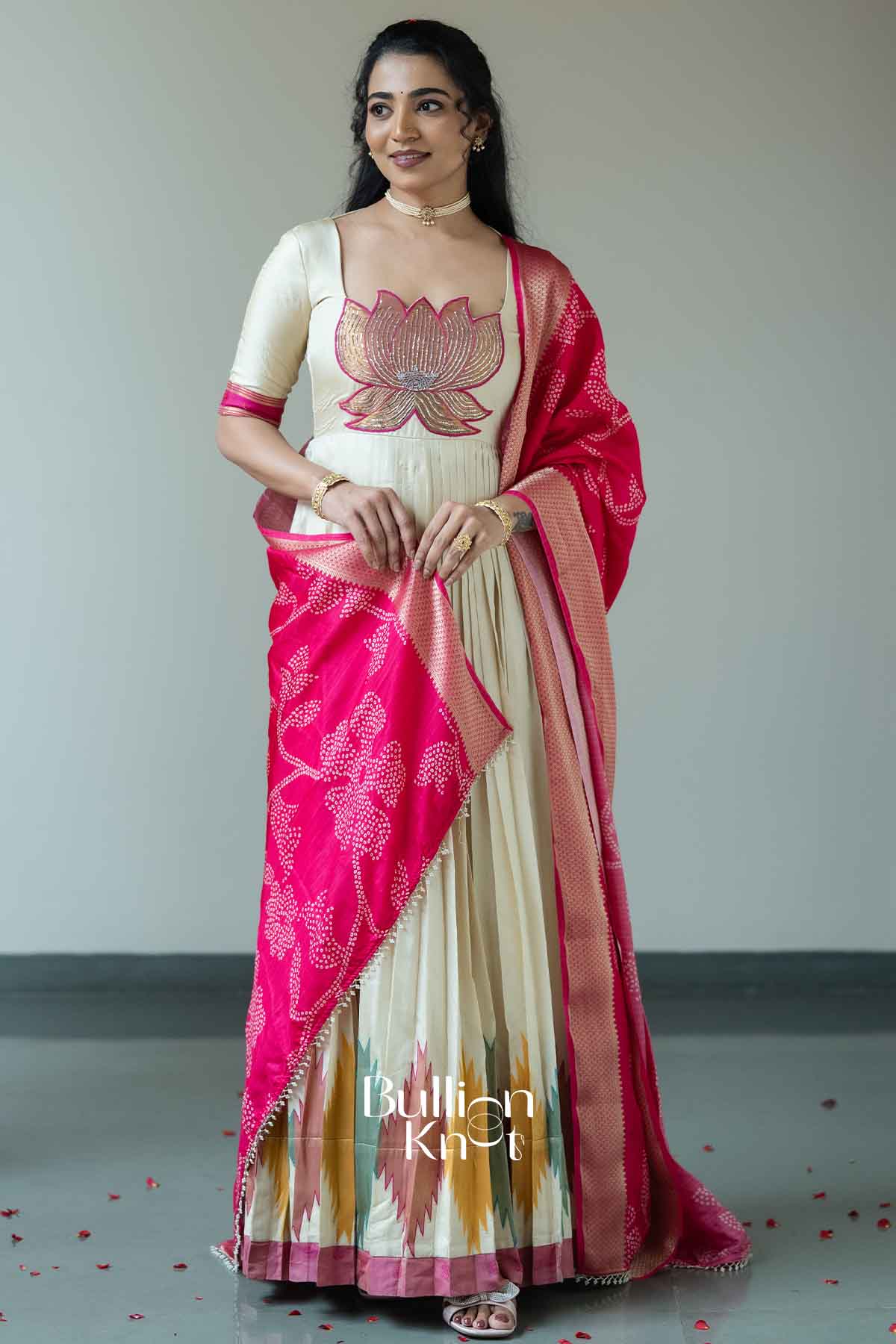 Ilyara Silk Anarkali Suit Set for Elegant Occasions - Image 7