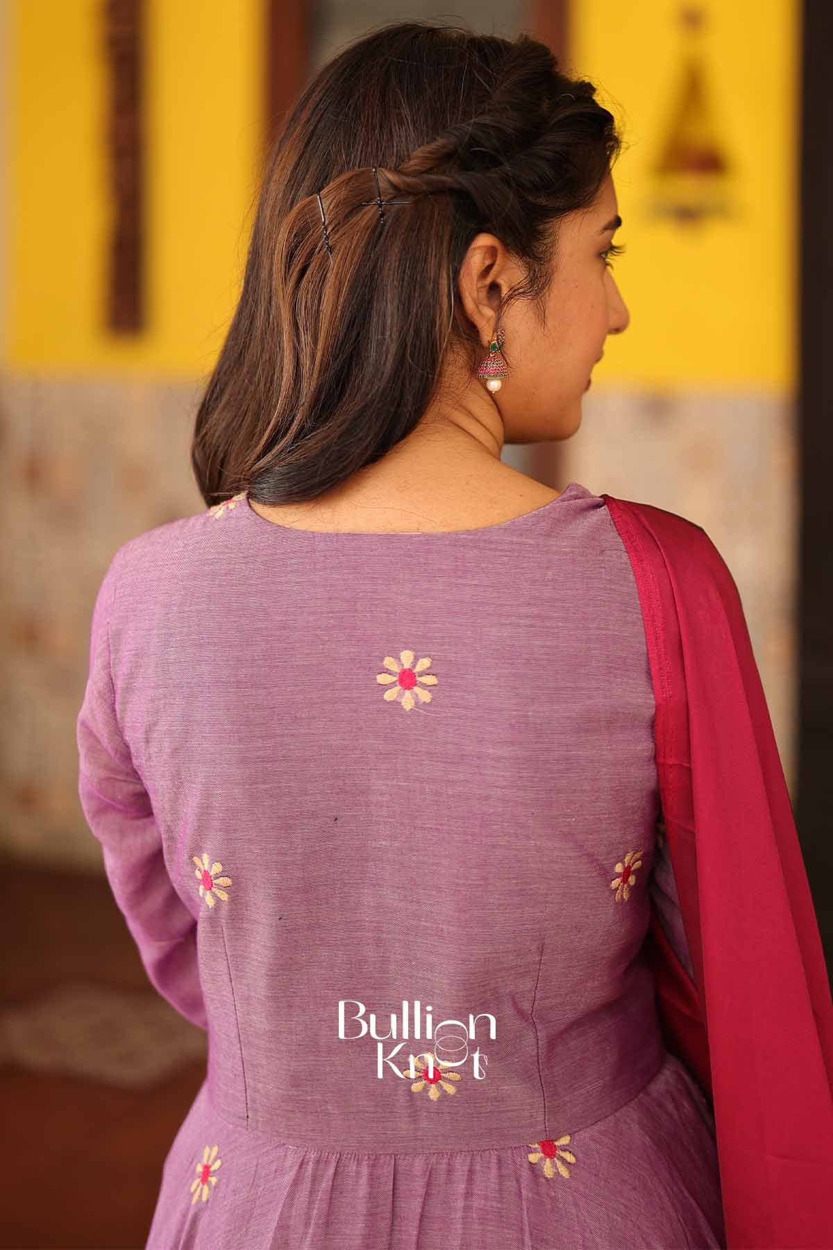 Shivani Handloom Anarkali Kurta Set for Every Occasion - Image 5