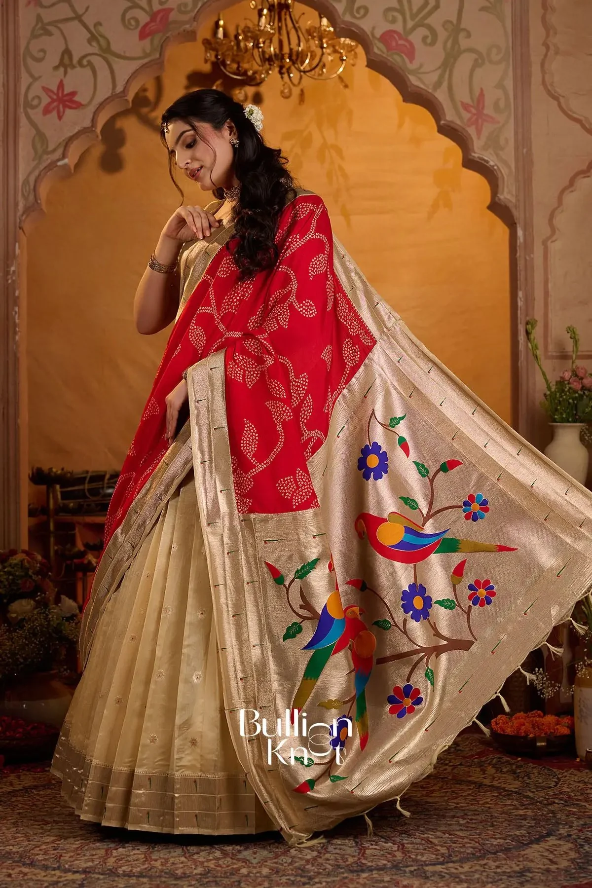 Shyamalika Chanderi Silk Lehenga Set for Elegant Occasions - Image 5