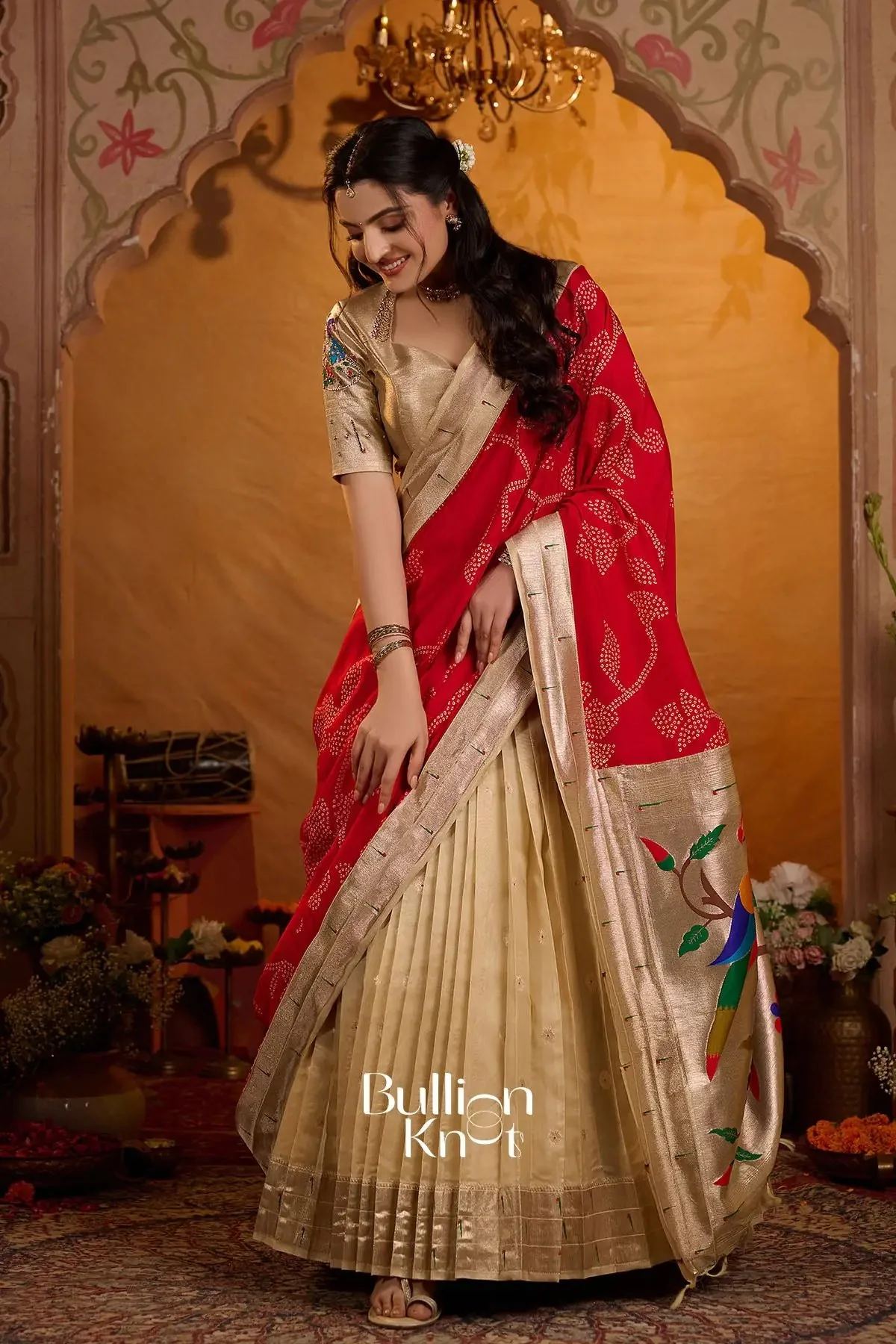 Shyamalika Chanderi Silk Lehenga Set for Elegant Occasions - Image 7