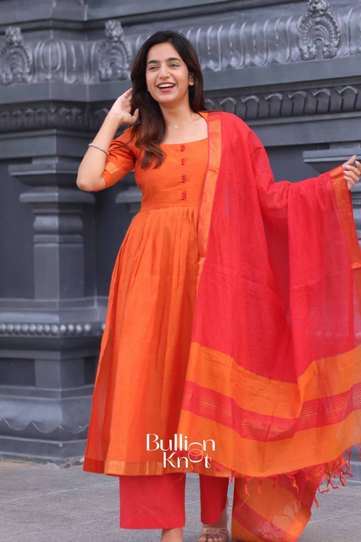 Tulsi | Handloom Cotton Suit Set for Women | Festive Ethnic & Office Wear - Image 5