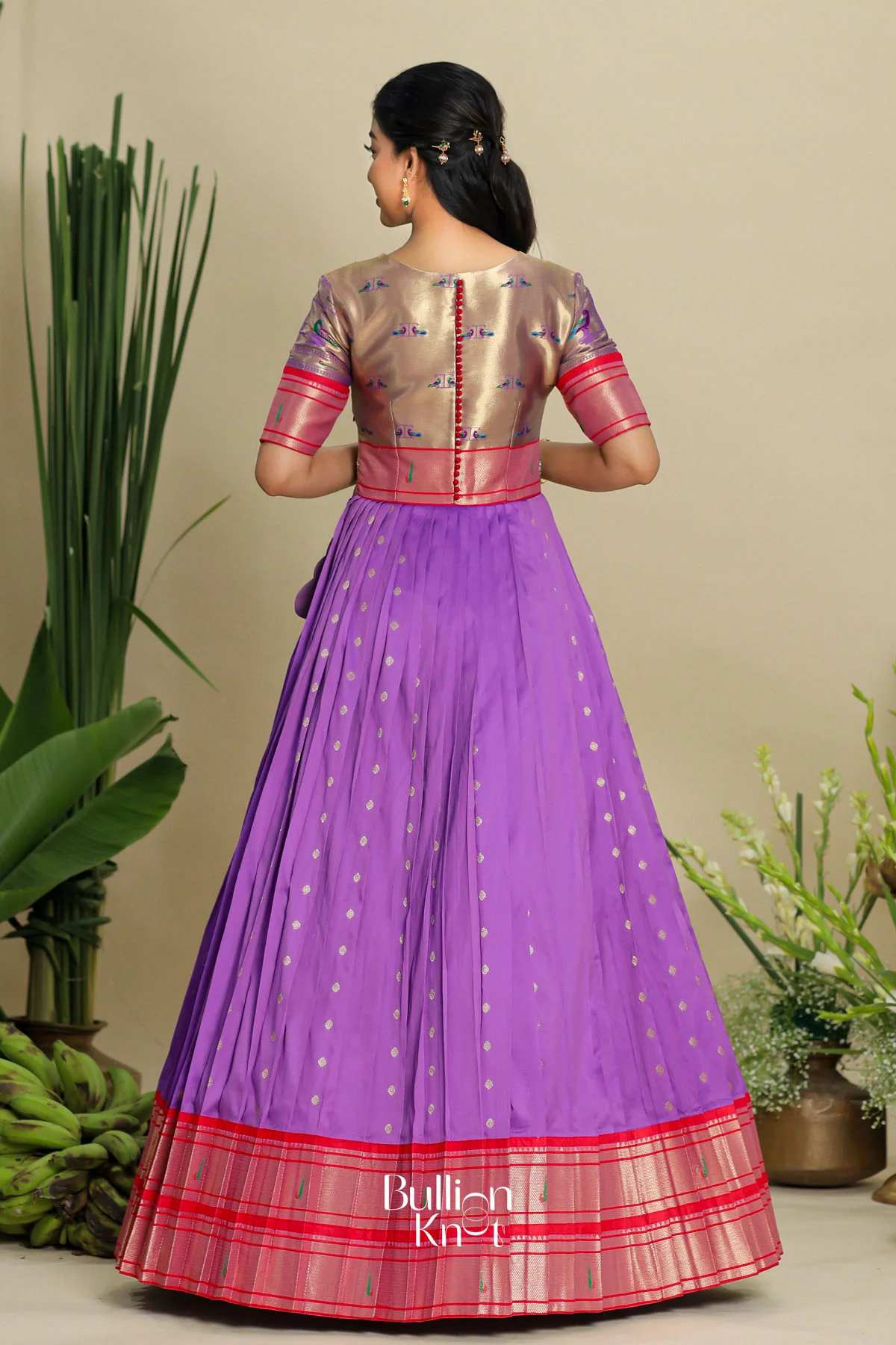VaijayantiMala Pethani (Dress) in Lavender - Image 4